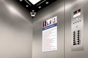 Informativos para elevadores - PMF Design